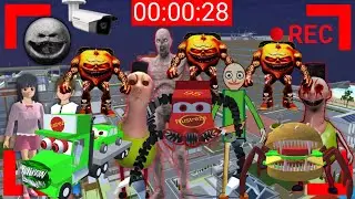 Yuta Mio Merekam Seluruh Musuh Hamood Habibi di Depan Rumah Sakura School Simulator😱😱😱