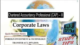 Foreign Investment and Technology Transfer Act 2075