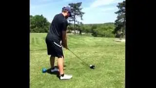 Tee shot on Hole 7 at North Park Golf Course on 5/14/2015