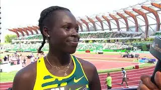 Athing Mu wins women's 800m