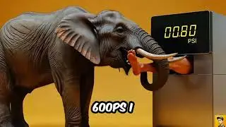 Dangerous Animal Bite Force vs Human Leg | PSI Test (Simulation) #animalbiteforce