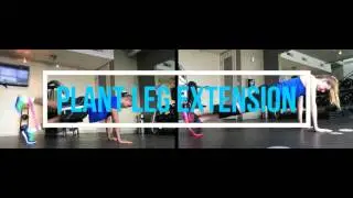 Victorem Mini Loop Band Workout -  Plant Leg Extension