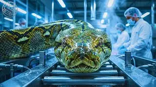 Inside the Snake Leather Factory &ndash; From Snake to Luxury Product Full Process