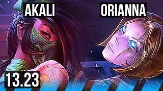 AKALI vs ORI (MID) | 13/2/11, Legendary, 1.7M mastery, 700+ games | NA Master | 13.23