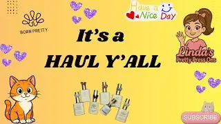 😹 I Love @bornprettyofficial NOT PR 😊 | #gelpolish #nailhaul #haul #haulvideo #nailstickers