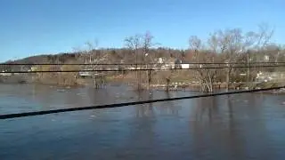 New Milford Flood 2011 From The Bridge