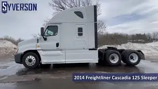 2014 Freightliner Cascadia 125 Sleeper Walkthrough Video