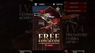 EVO ACCESS EVENT MISSIONS COMPLETE KAISE KARE?🔥 - E BADGE & COBRA MP40 PERMANENT OR NOT | FF EVENT