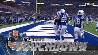 Tyler Warren punches it in on a Colts' TD