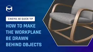 #C4DQuickTip 74: How to make the workplane be drawn behind objects in Cinema 4D