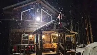 Wolf cabin  New Year