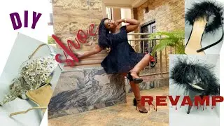 #how to revamp your old #shoe. DIY shoe revamp.