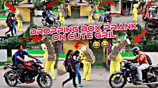 Dropping Box Prank On Cute Gril😂😂||Teddy Bear Box Falling Prank | India🇮🇳 | Maynaguri|NongrabauTeddy