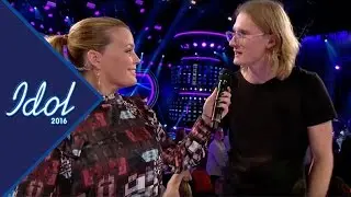 Marcus Berggren &auml;r taggad p&aring; Idol Extra - Idol Sverige (TV4)