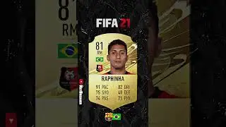Raphinha FIFA Evolution 🔥😍 FIFA 18 - FIFA 23 #shorts #fifa23