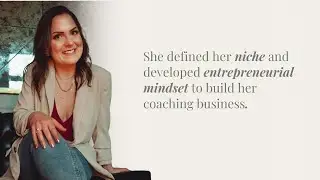 Pati defined her niche and developed entrepreneurial mindset to build her online  coaching business