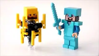 Lego Minecraft Blaze Tutorial (2019 Version)