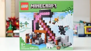 LEGO Minecraft 21277 The Pickaxe Mine Speed Build