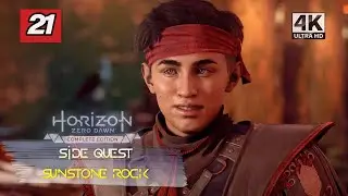 Horizon Zero Dawn Gameplay | (PC/4K 60FPS) | Side Quest | Sunstone Rock