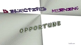 opportune - 17 adjectives similar to opportune (sentence examples)