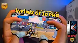 İNFİNİX GT 30 PRO NEW UPDATE 4.1 | PUBG TEST🤯 SUPER SMOOTH 120 FPS! SENSİVİTY AND CONTROL CODE😱🔥