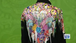 Hispanic Heritage Month: Local artist uses designer jackets as canvas for fashion art