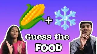 Guess the food by emoji😋||emoji challenge||emoji challenge with brotherI #guessthefoodchallenge
