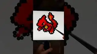 🔥Charmeleon🔥Iron-On Beads Pok&eacute;mon Edition - Glutexo