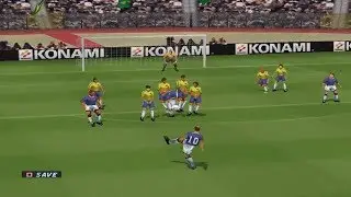 Winning Eleven 2002 World Cup - Brazil Vs France