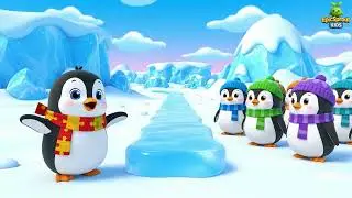 Danish | Peter Puslepinguinen | Peter the Puzzle Penguin | kids song