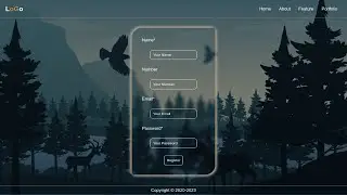 Landing Page With Signup Page || Frontend Development In Hindi/Urdu