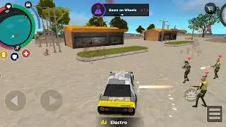 Rope Hero: Mafia City Wars - Mission #13 - Boom on Wheels