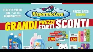 Volantino Risparmio Casa dal 7 gennaio 2026 in #anteprima su #anteprimavolantino #risparmiocasa