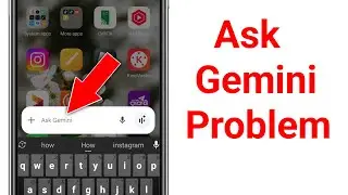 Ask Gemini Problem 2025 || Turn Off Gemini From Power Button
