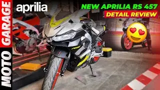 🔥New 2026 Aprilia RS 457 Arsenic Yellow Walkaround Review🔥