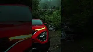 Wet roads,Warm engine,Wild heart😍#tataharrier #tatamotors #youtubeshorts #shorts #shortvideo #pune