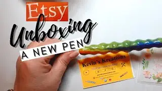 Unboxing A New Pen I Bought Off Etsy || Kevin's Kreations