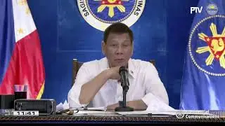 LIVE: President Rodrigo Duterte addresses the nation on Monday night- December 21, 2020