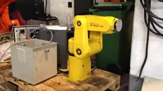 Fanuc LRMAte 100i industrial robots in Eurobots