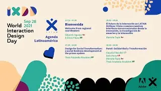 World Interaction Design Day, 2021: Am&eacute;rica Latina