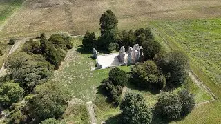 Weeting Castle - Drone Shot 