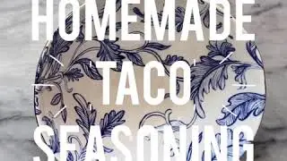 Easy Homemade Taco Seasoning  |  Gathered Living