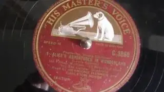 Father William  - Beautiful Soup - Mock Turtle - Lewis Carol - Recitation by Carleton Hobbs - 78 rpm