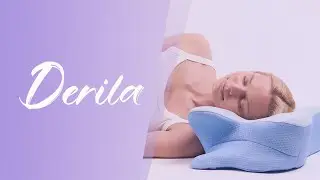 Derila Ergo Pillow &ndash; Wake Up Refreshed & Pain-Free Every Morning!