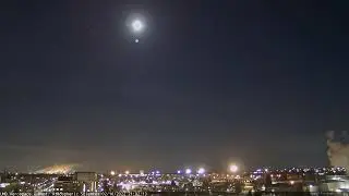 Light pillars and moon dogs! 16 February 2022