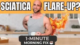 Morning Sciatica Pain Relief 👉 1-Minute Fix for Back Pain After Waking Up ☕