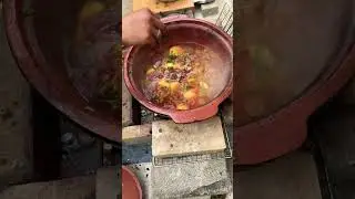 Desi cooking on chulha in UK #chulha #desifood #uk #food #pakistani #traditional #outdoorcooking
