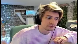 xQc reacted to my clip