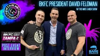 David Feldman Recaps BKFC Tampa 2 and talks possible Fight and Knockout of the night winners