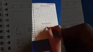 magic book, easy to right for learner kids,practice book
